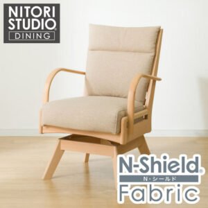 耐磨耐刮 防潑水貓抓布 實木旋轉餐椅 N COLLECTION C-27S 扶手 NA/NSF-BE 櫸木